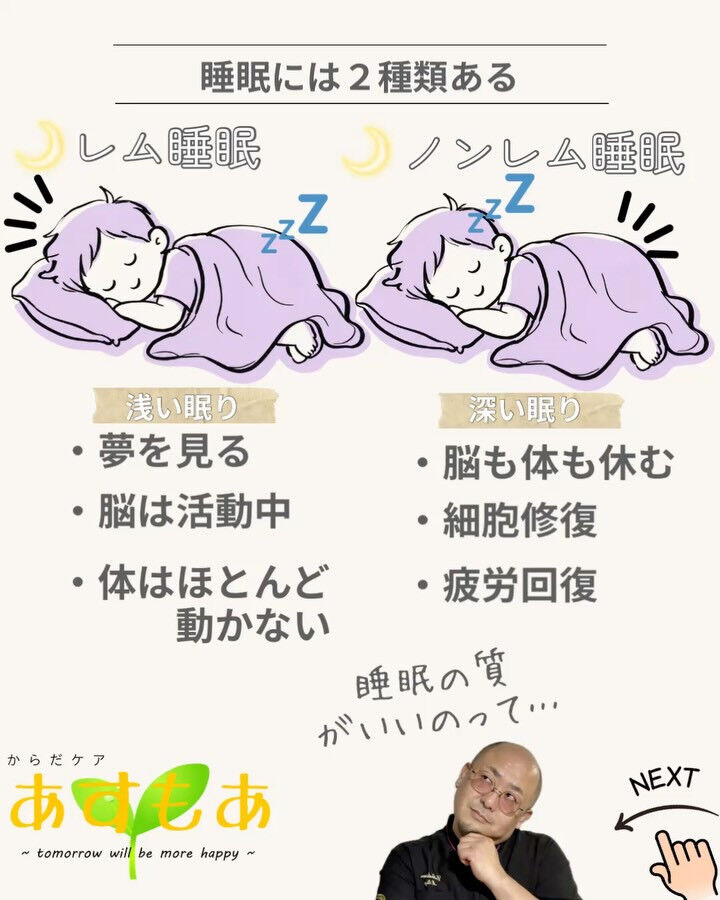 「7時間寝たのに疲れが取れない…」
